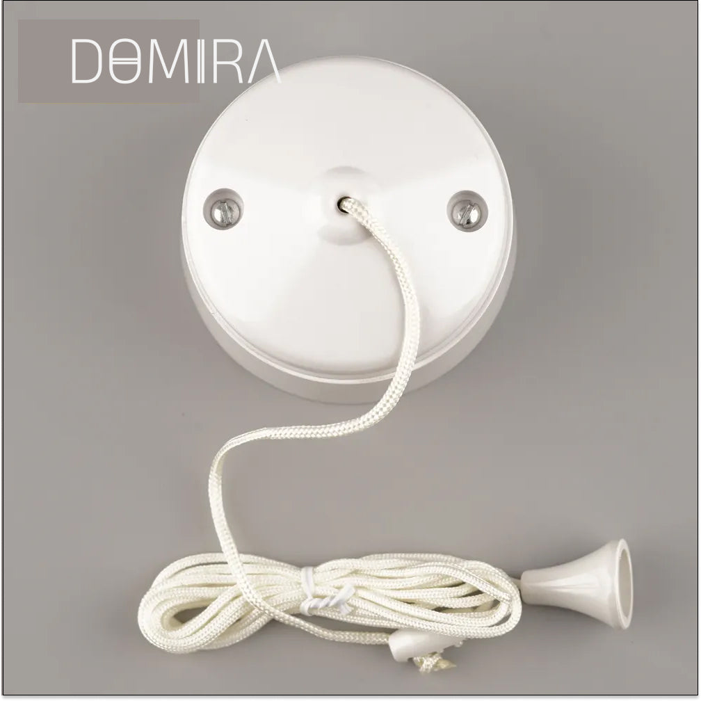 1 Gang 2 Way Bathroom Light Pull Cord Switch