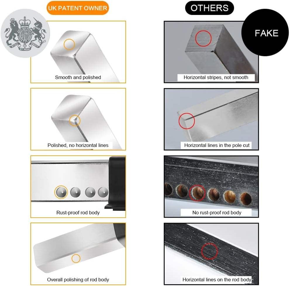 50mm Stainless Steel Gate Lock with Double Locking & Keys