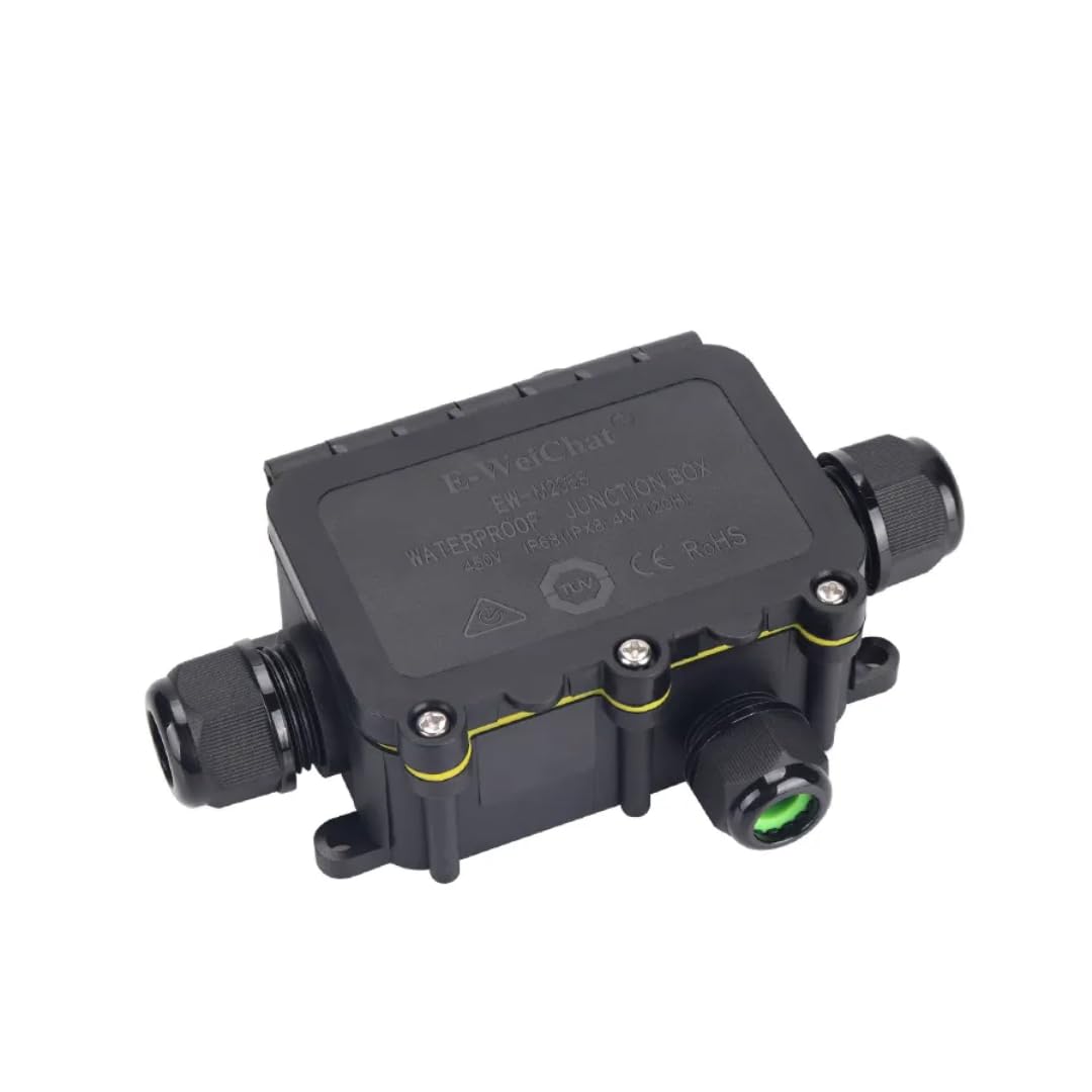 Electrical Waterproof Junction Box For Cable Connector 3 Way / 2 Way