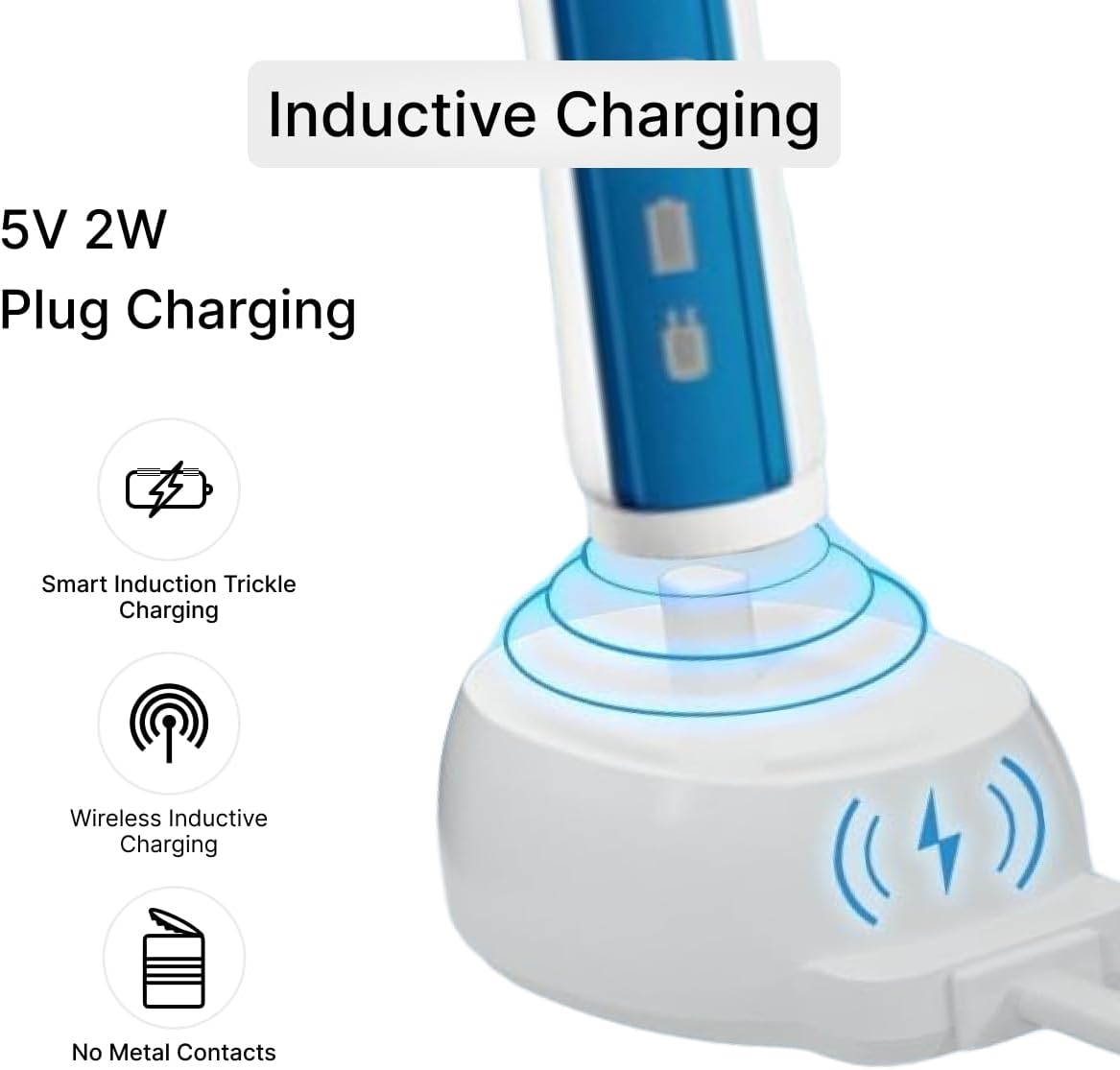 UK Plug Electric Toothbrush Charger – Universal Replacement Adapter