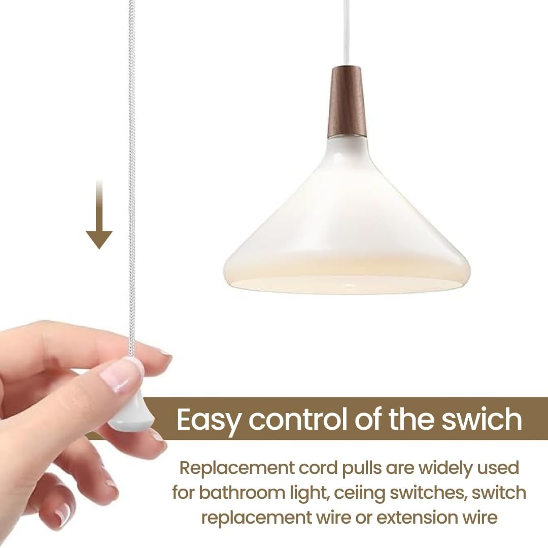 1 Gang 2 Way Bathroom Light Pull Cord Switch