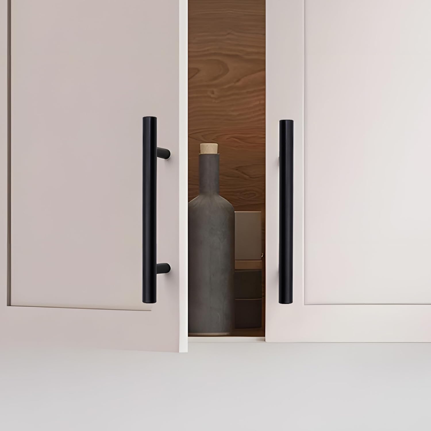 Black Wardrobe Handles – 96mm & 128mm Premium Pulls for Kitchen Drawers