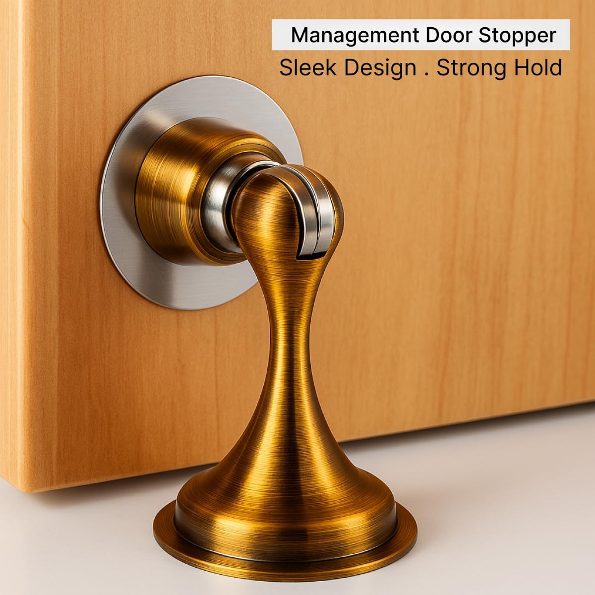 Durable Magnetic Door Stopper – Secure Hold and Stylish Design