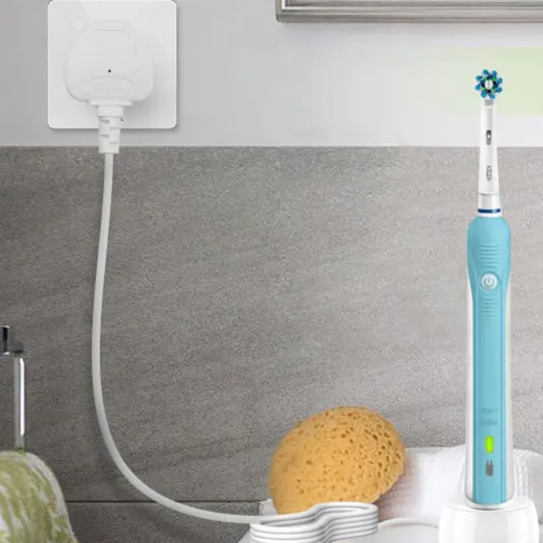 UK Plug Electric Toothbrush Charger – Universal Replacement Adapter