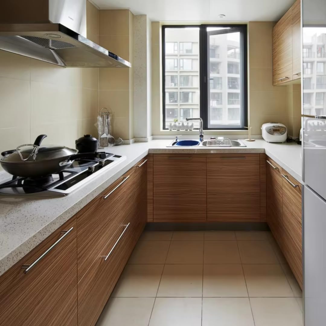 Premium Chrome Wardrobe Handles 160mm for Kitchen, Drawers