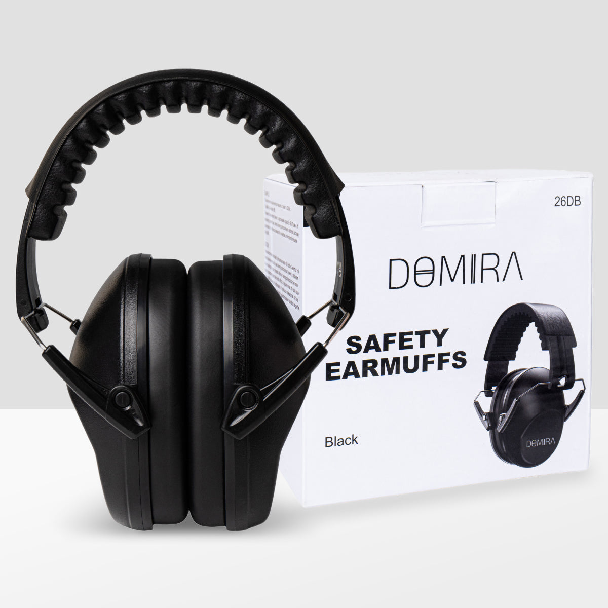 Kids Noise-Cancelling Earmuffs-Black – Adjustable, Comfortable & Soundproof