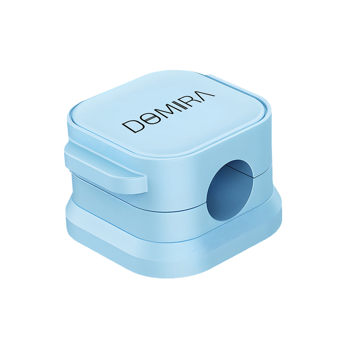 Blue Magnetic Cable Holder – Tidy Desk Organiser & Charger Clip