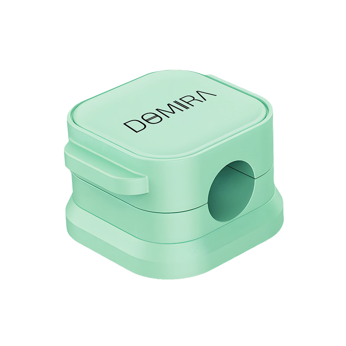 Green Magnetic Cable Holder – Tidy Desk Organiser & Charger Clip