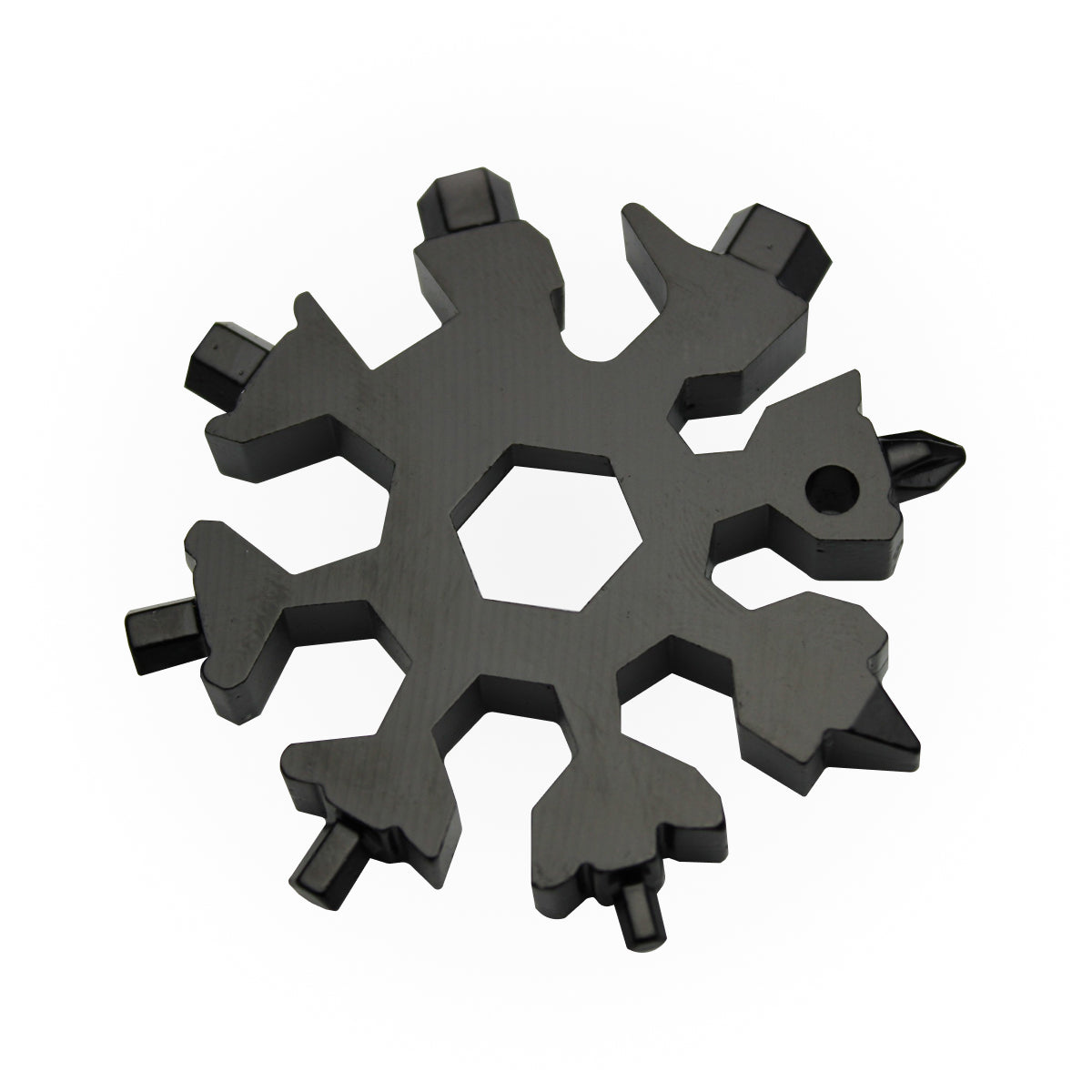 18-in-1 Snowflake Multitool Keychain | Pocket Tool for Outdoor