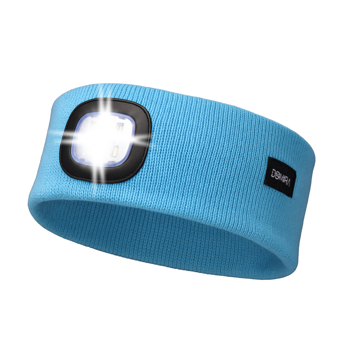 DOMIRA USB Rechargeable Led Head Torch Super Bright Headlamp