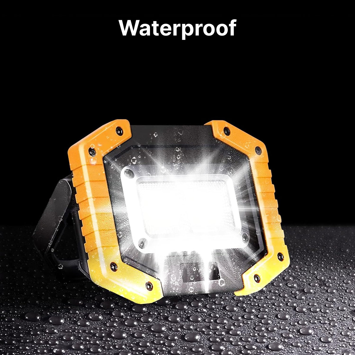 Rechargeable Cob Led Work Light Lamp with 3 Lights Modes