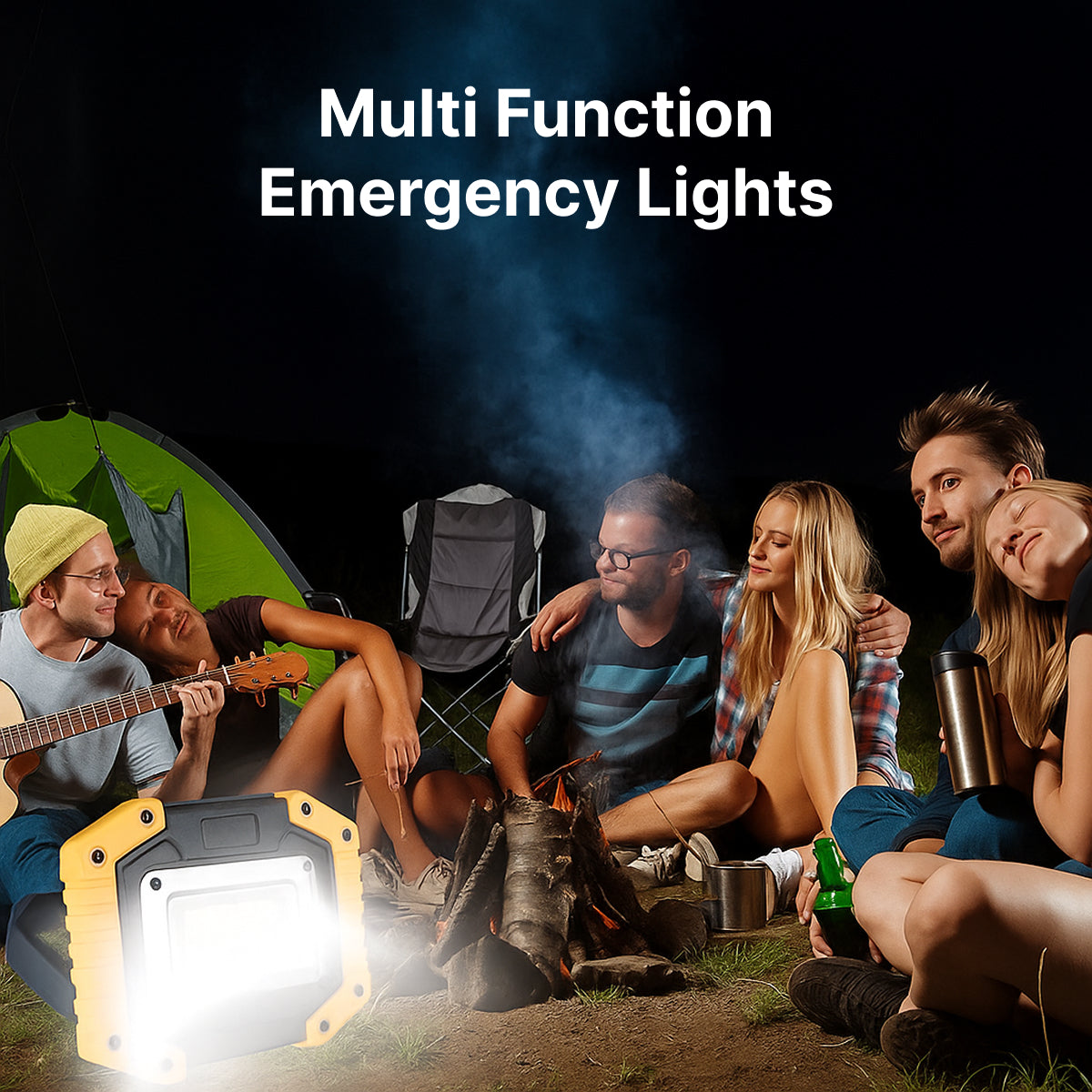 Rechargeable Cob Led Work Light Lamp with 3 Lights Modes