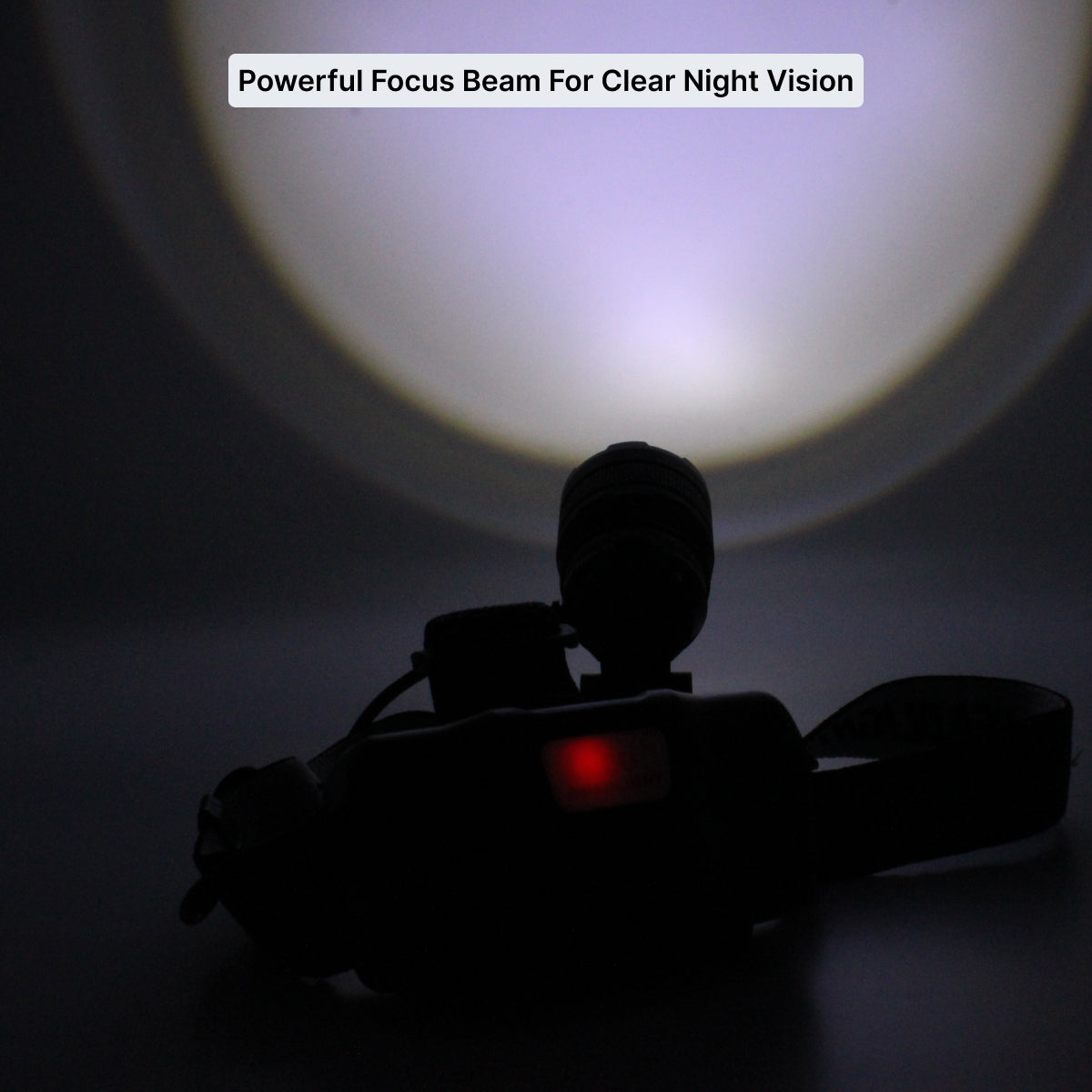 Rechargeable IP65 Waterproof LED Headlamp with P50 Strong Headlight