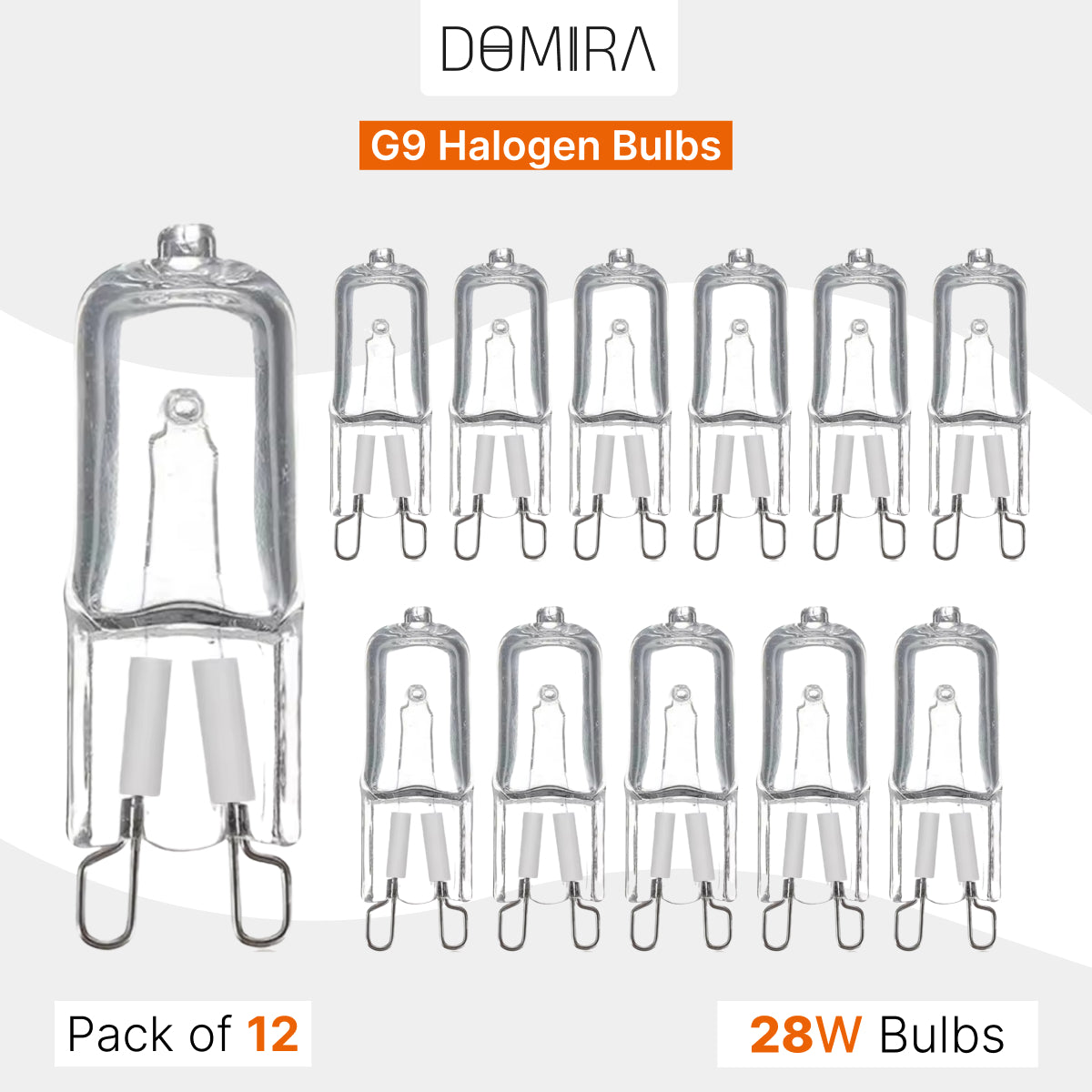 G9 28W LED Bulbs – Energy-Efficient Lighting for Modern Spaces (10/12pc)