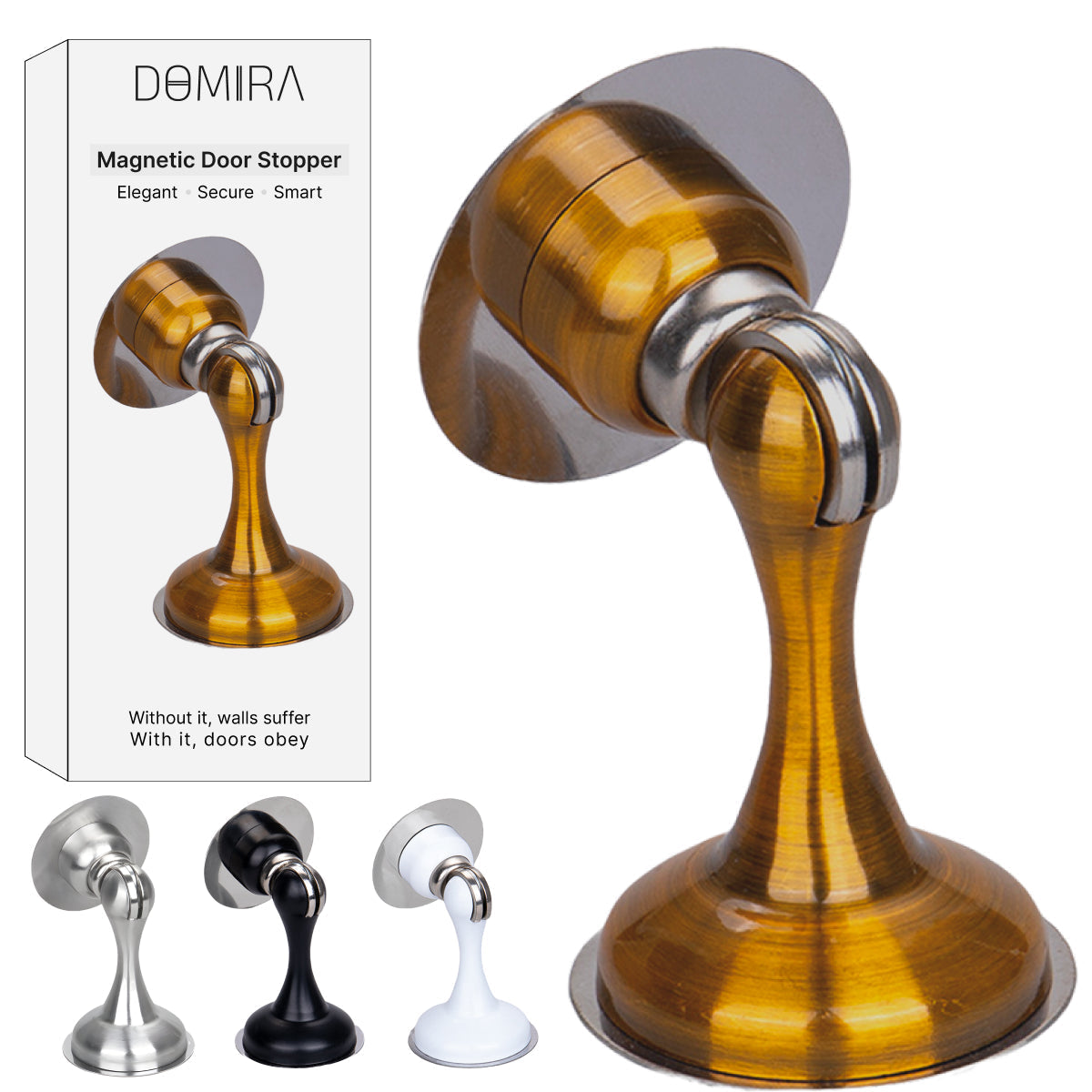 Durable Magnetic Door Stop – Secure Your Doors/Walls in Style