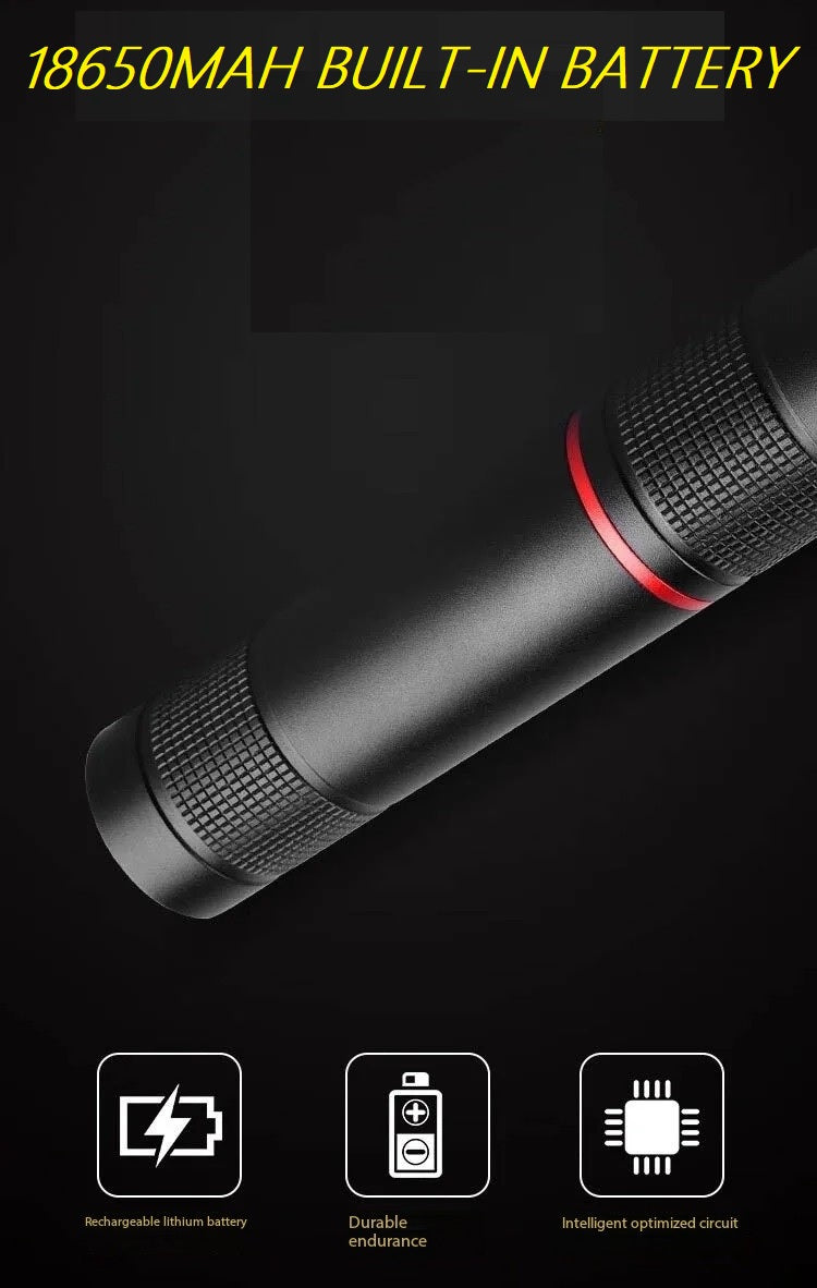 Rechargeable LED Flashlight – Super Bright & Waterproof