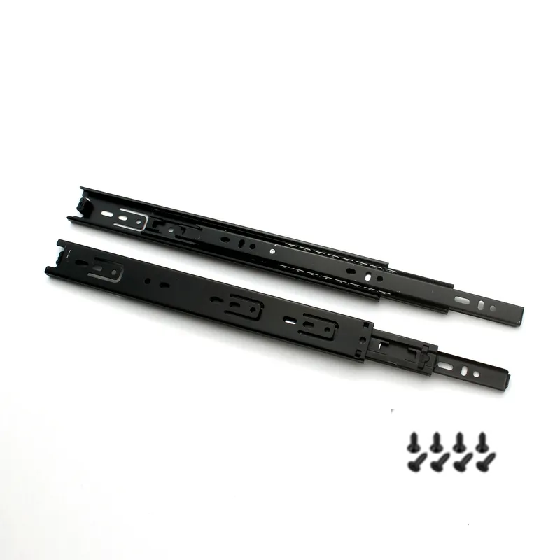 High-Quality Durable Pair of Drawer Runners for Smooth Operation in Multiple Sizes