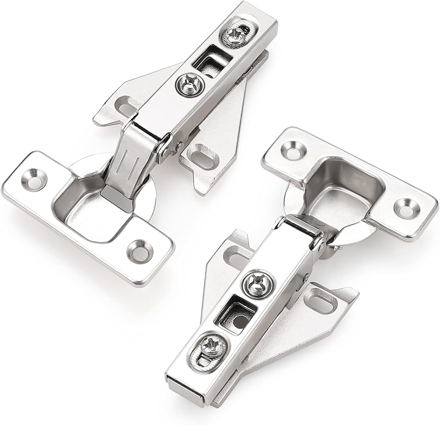 Premium 4-Inch L x 2.55-Inch W Cabinet Hinges for Durable and Smooth Door Operation