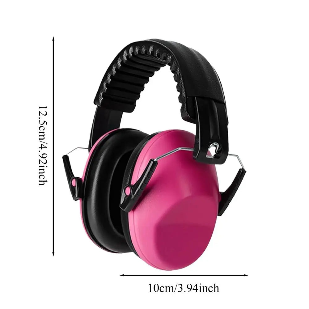 Kids Noise-Cancelling Earmuffs – Adjustable, Comfortable, and Soundproof for Reading & Sleep