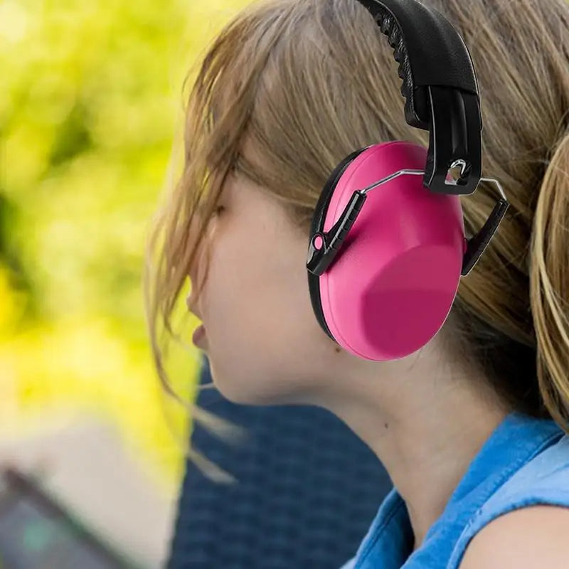 Kids Noise-Cancelling Earmuffs – Adjustable, Comfortable, and Soundproof for Reading & Sleep