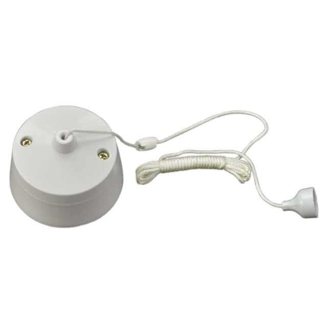 1 Gang 2 Way Bathroom Light Pull Cord Switch