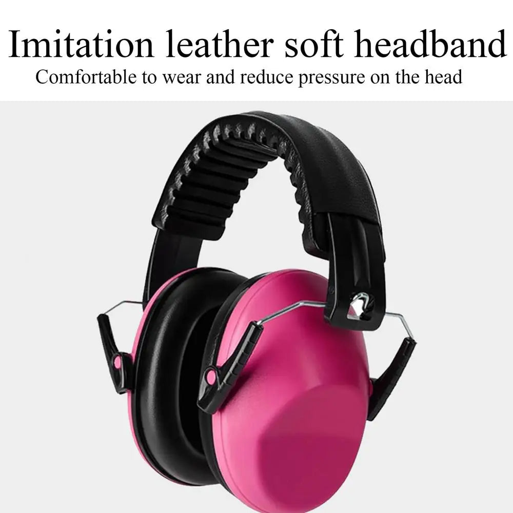 Kids Noise-Cancelling Earmuffs – Adjustable, Comfortable, and Soundproof for Reading & Sleep