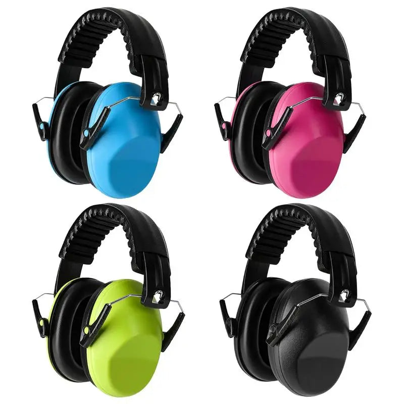 Kids Noise-Cancelling Earmuffs – Adjustable, Comfortable, and Soundproof for Reading & Sleep