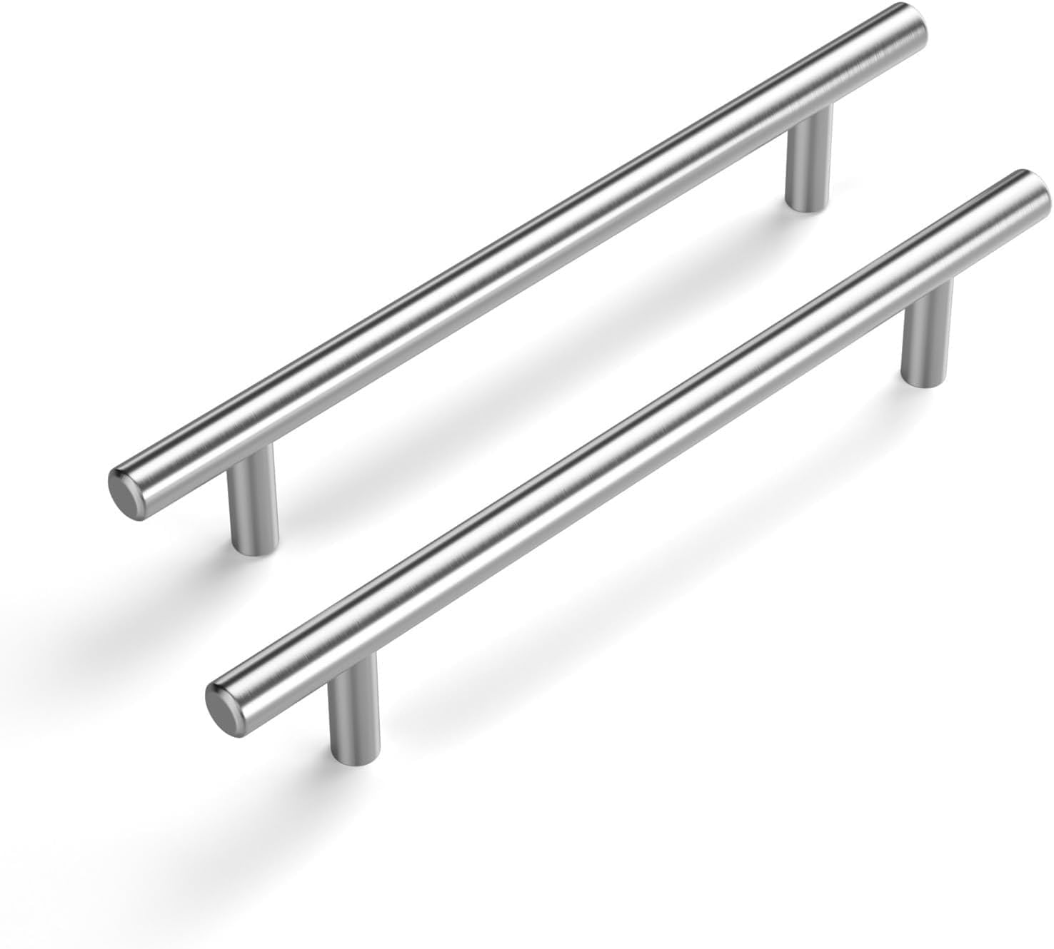 Premium Chrome Wardrobe Handles 160mm for Kitchen, Drawers