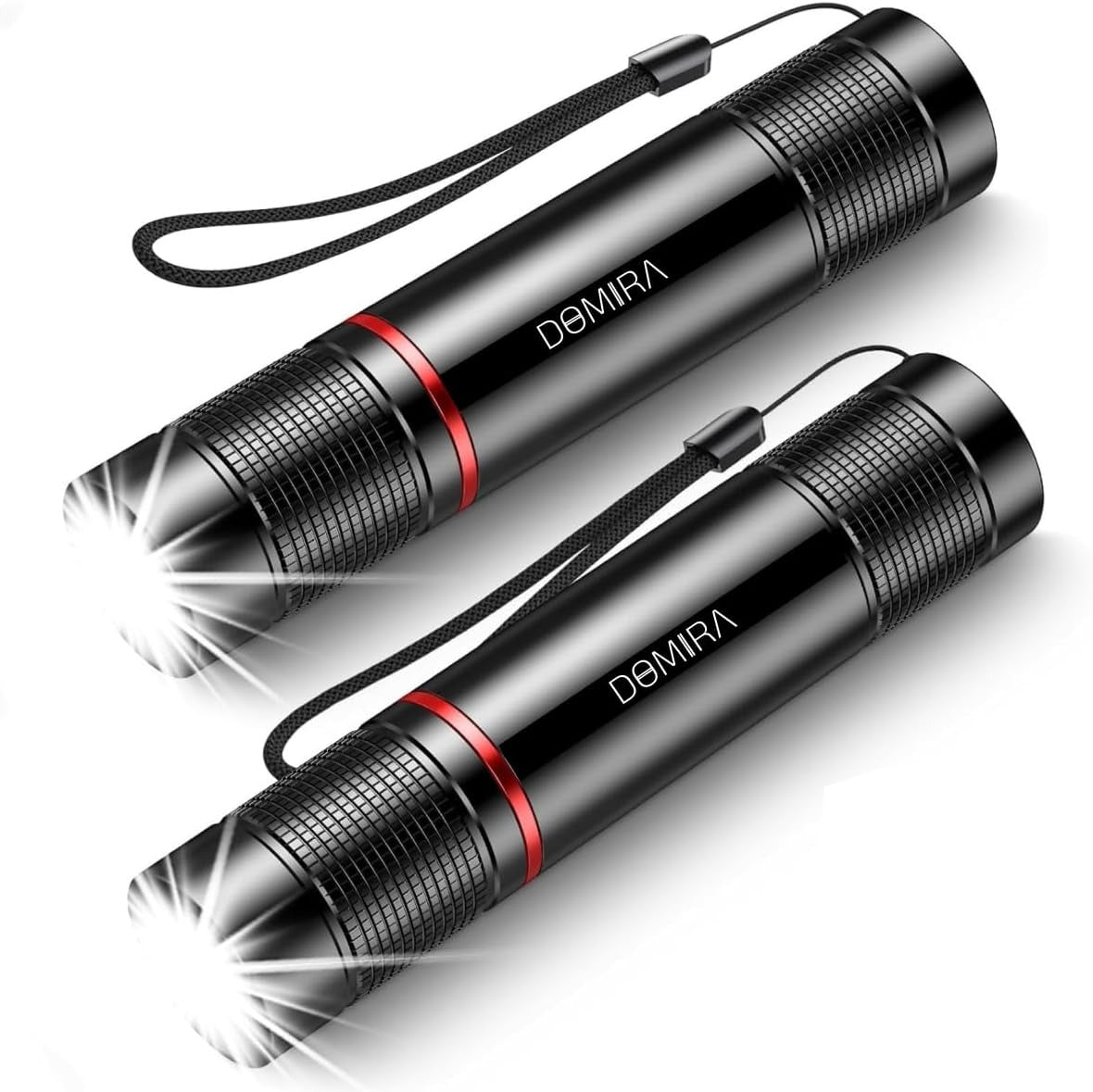 Rechargeable LED Flashlight – Super Bright & Waterproof Product-Pack of 2