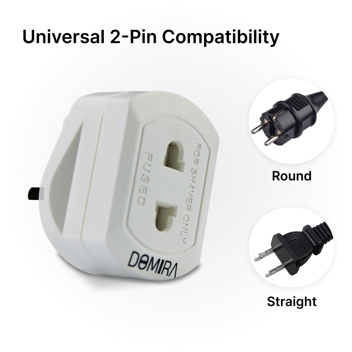 shaver plug socket adapter