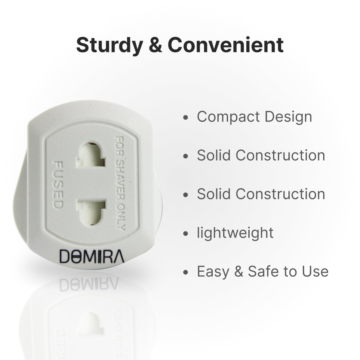 shaver plug adapter
