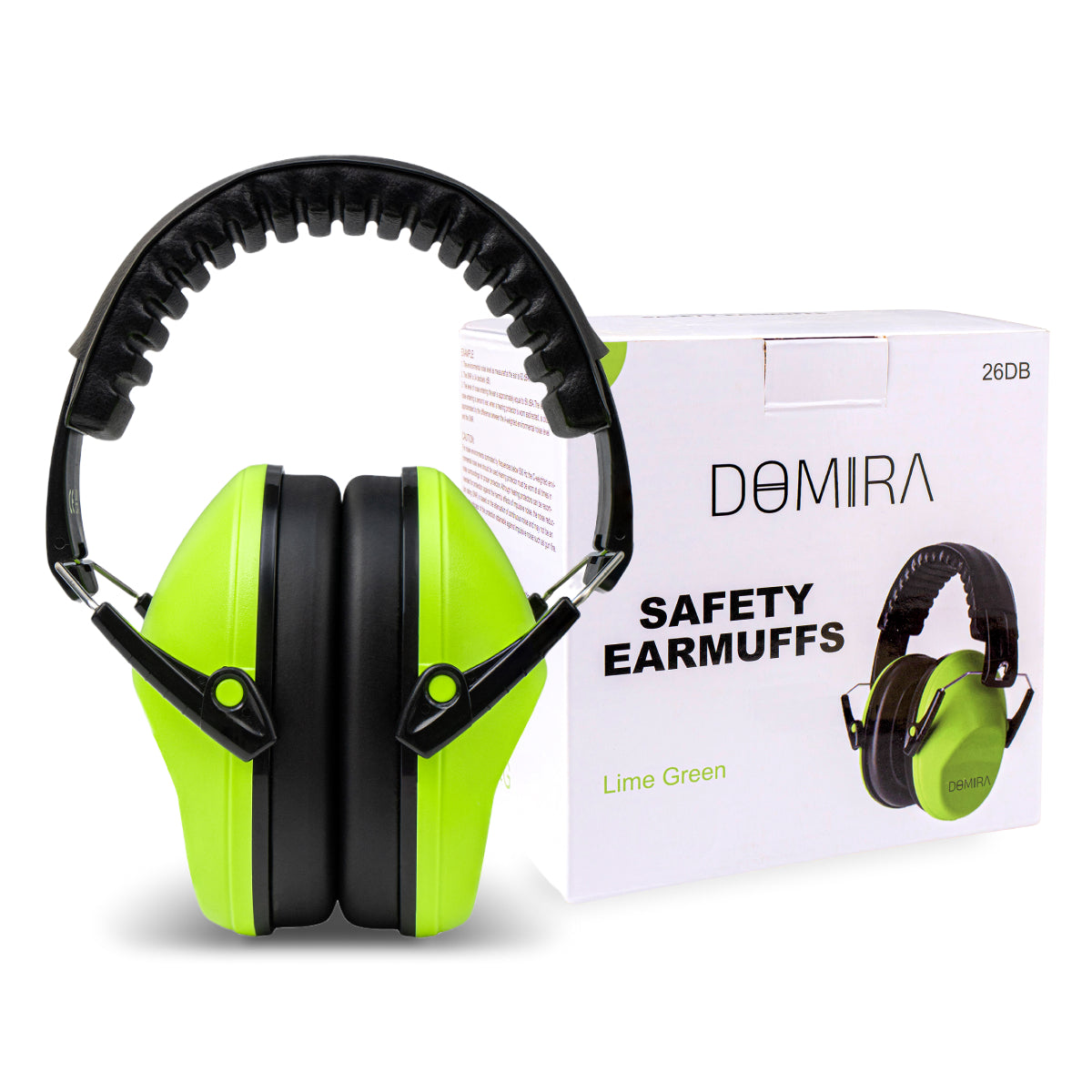 Kids Noise-Cancelling Earmuffs – Adjustable, Comfortable & Soundproof-Light Green