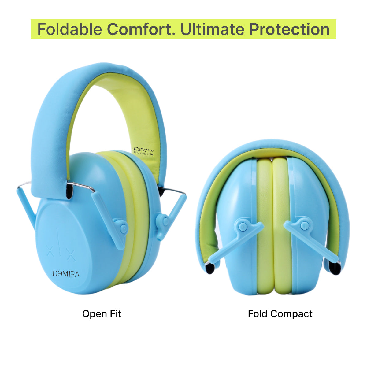 DOMIRA Kids Ear Defenders – Noise Cancelling Hearing Protection-