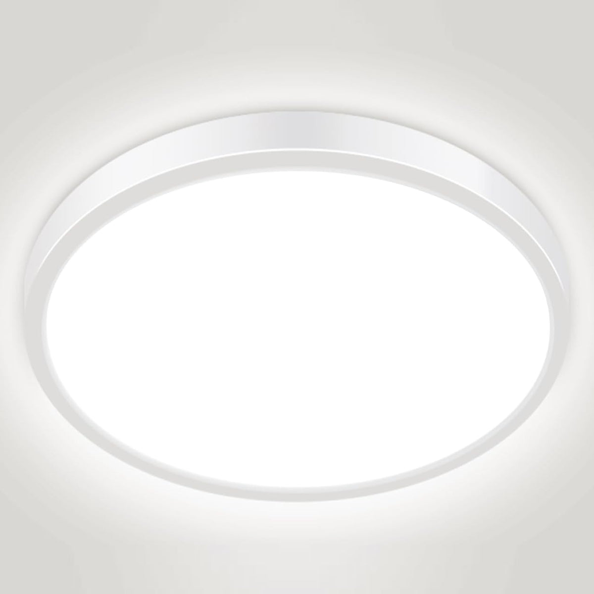 Smart Round LED Ceiling Light 22W – Modern Minimalist White Design (With / Without Remote)