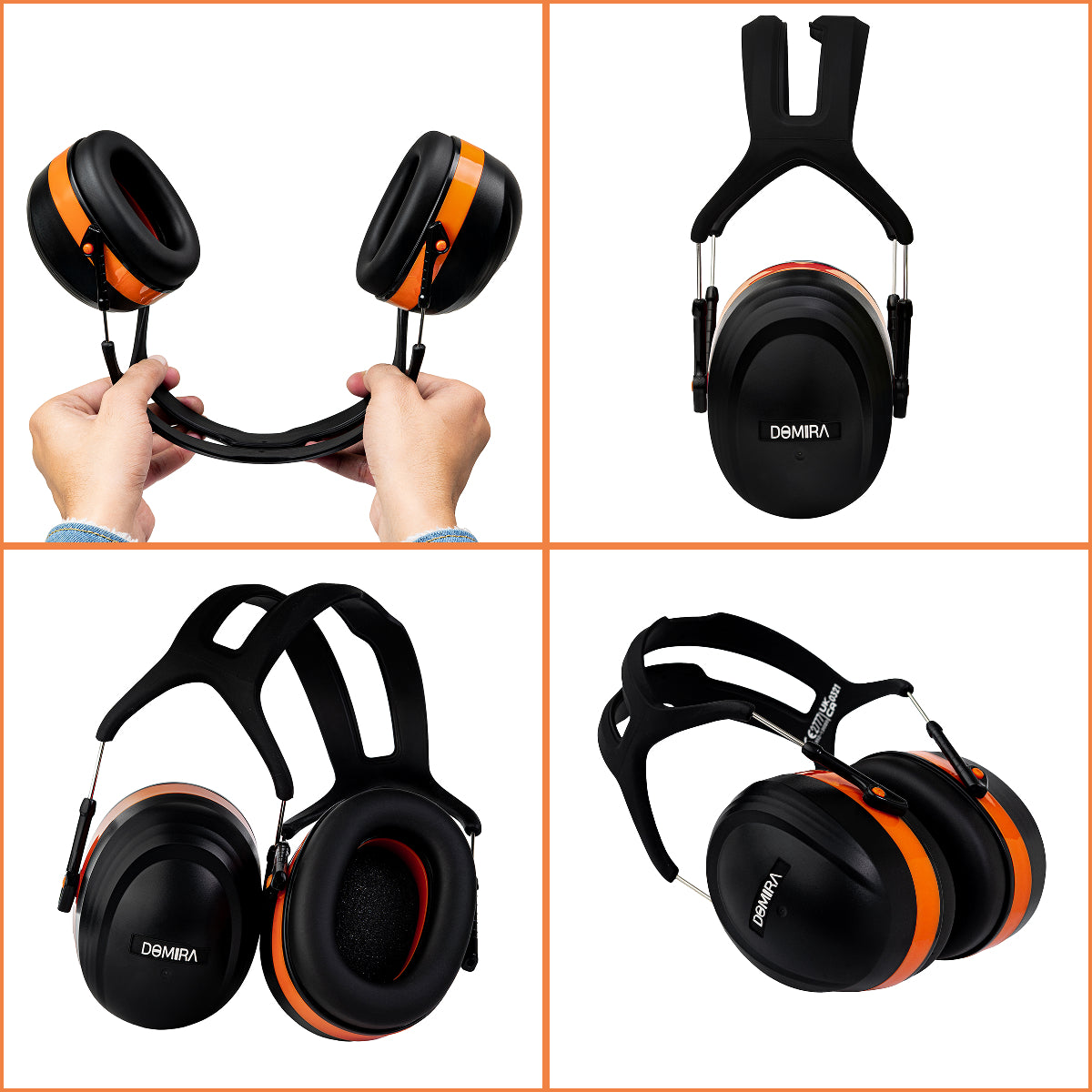 Ear Defenders 37dB | High-Performance Hearing Protection UK – DOMIRA