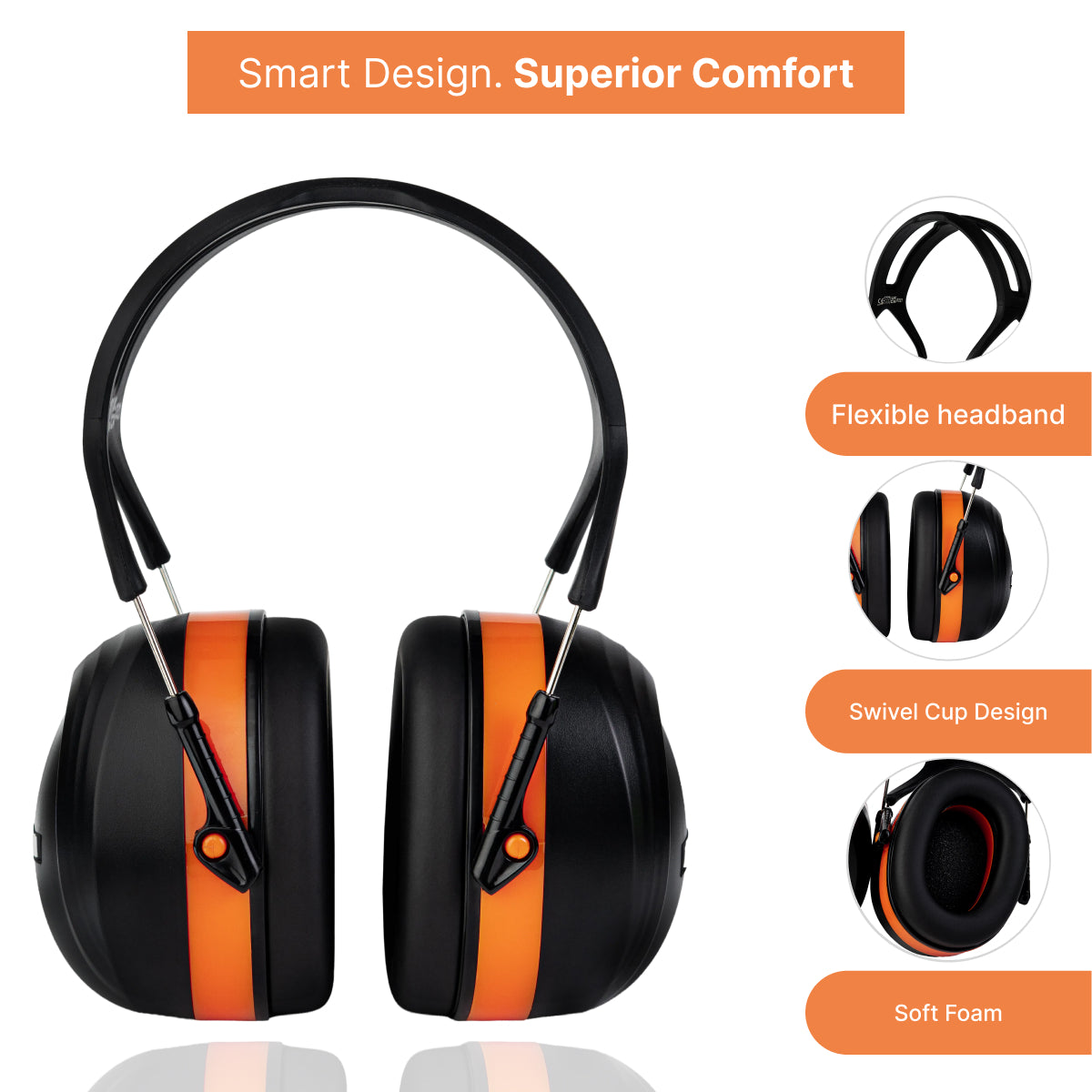 Ear Defenders 37dB | High-Performance Hearing Protection UK