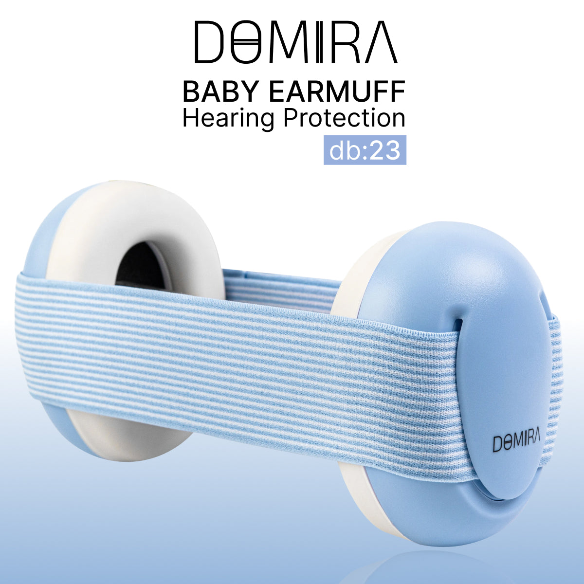 Baby Hearing Protection Ear Defenders 23dB SNR (Blue)