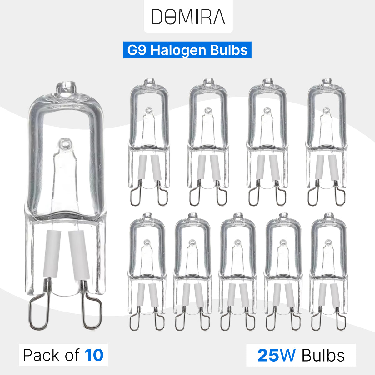 G9 25W LED Bulbs – Energy-Efficient Lighting for Modern Spaces (10/12pc)