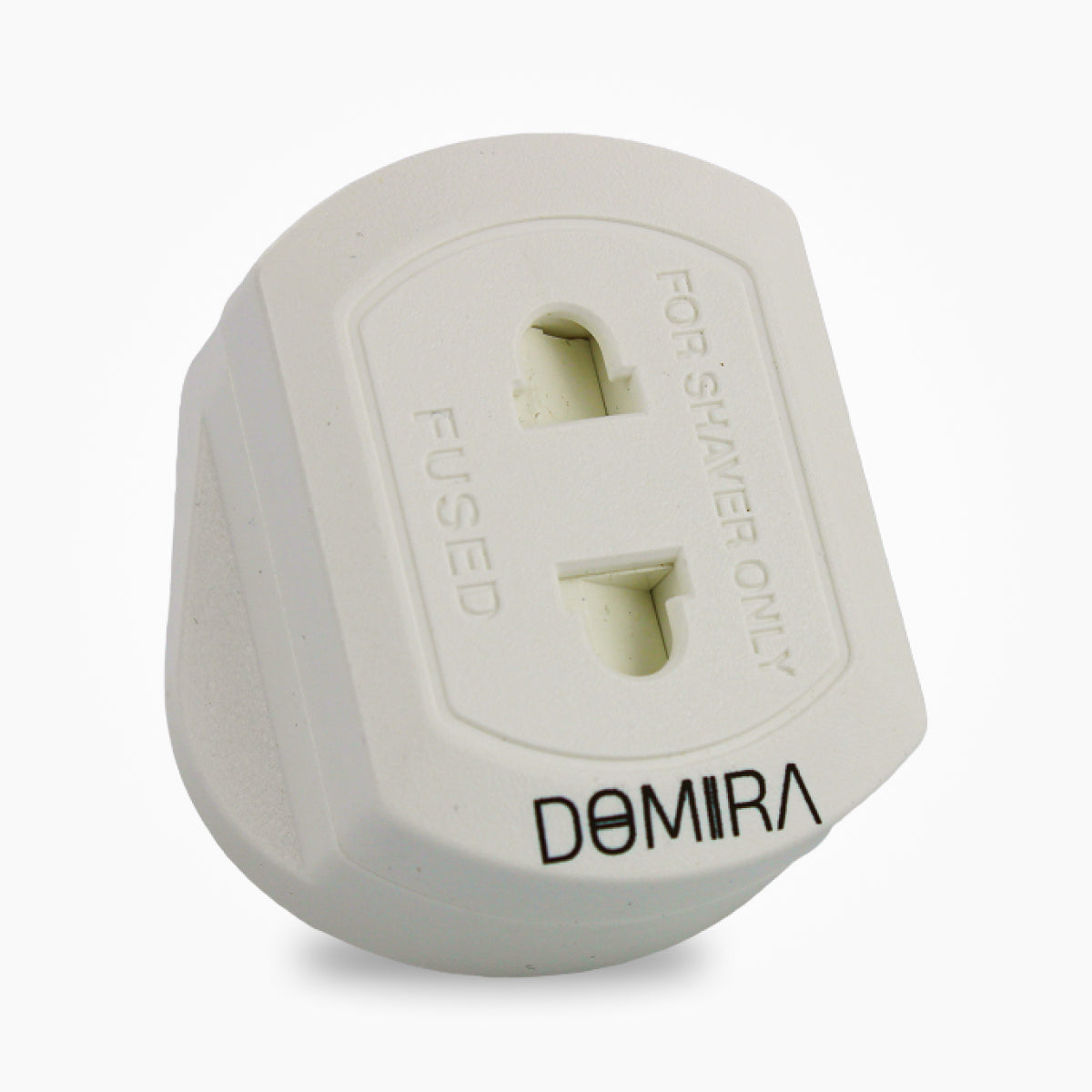 UK 2-Pin to 3-Pin Toothbrush Adapter for Travel Charging –  White