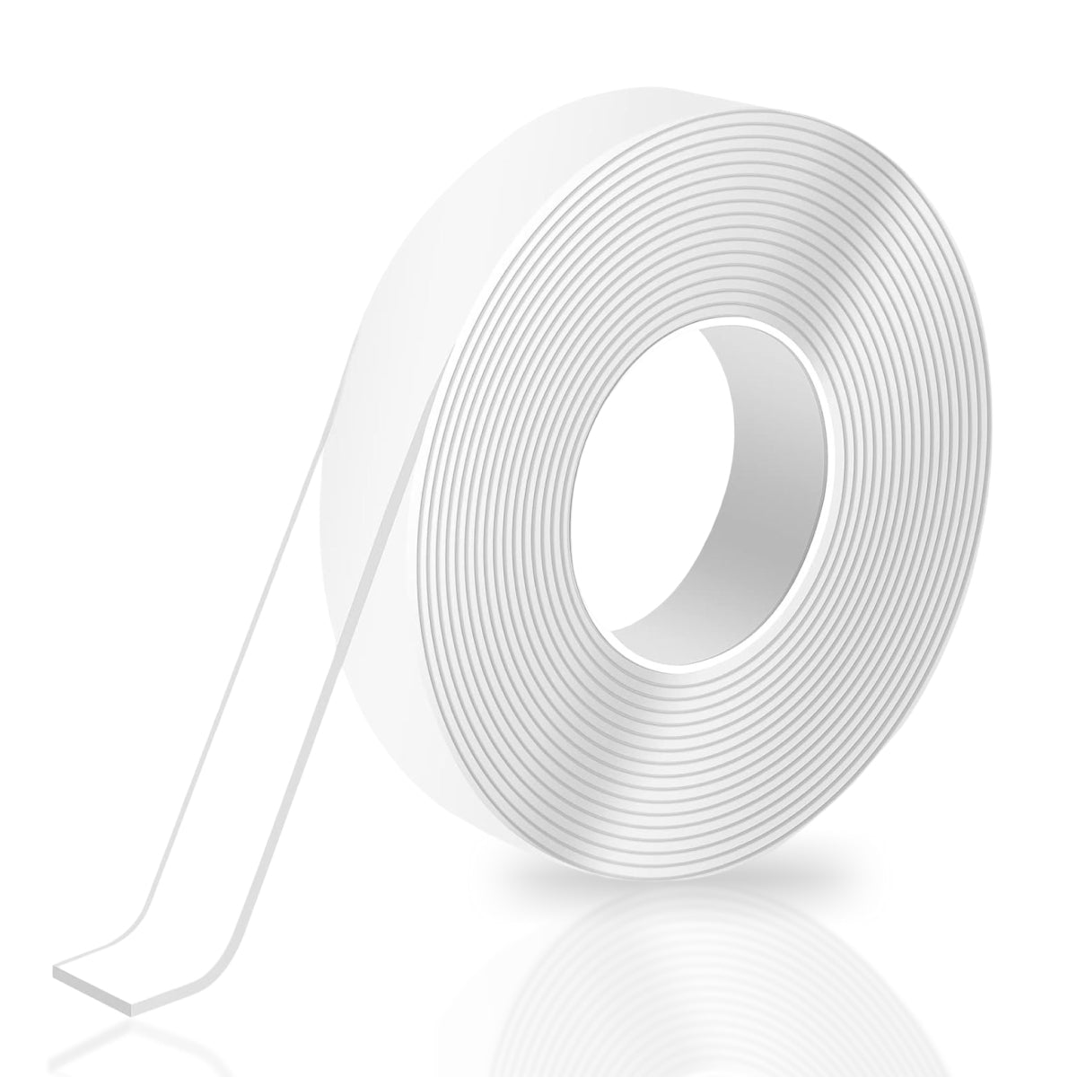 Transparent Nano Double-Sided Tape 5M – 2mm Thick, 2cm Wide, Reusable