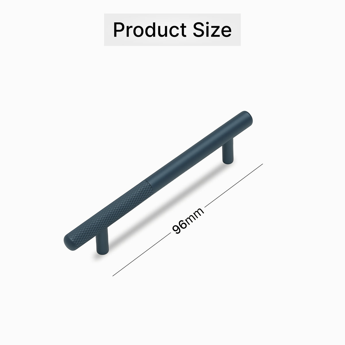 Two Tone Versatile Wardrobe Handles in Silver Finish Choices