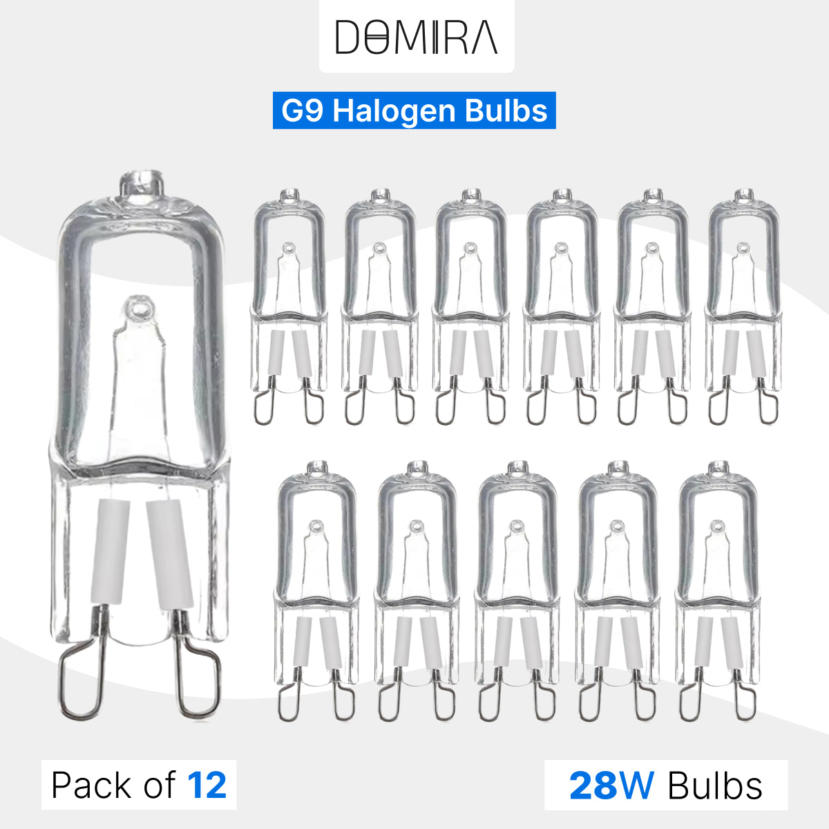 G9 28W LED Bulbs – Energy-Efficient Lighting for Modern Spaces (10/12pc)