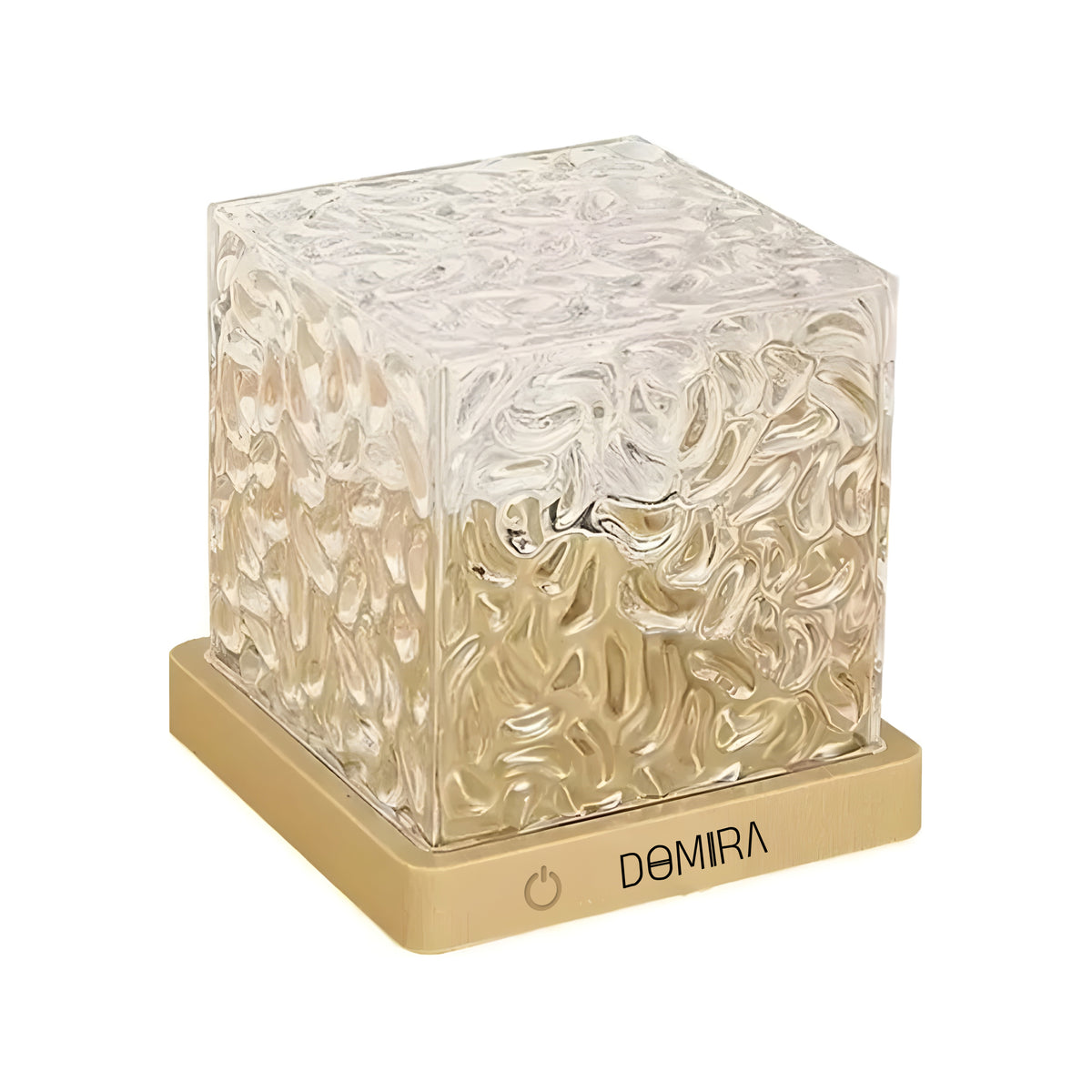 Square LED Crystal Table Lamp
