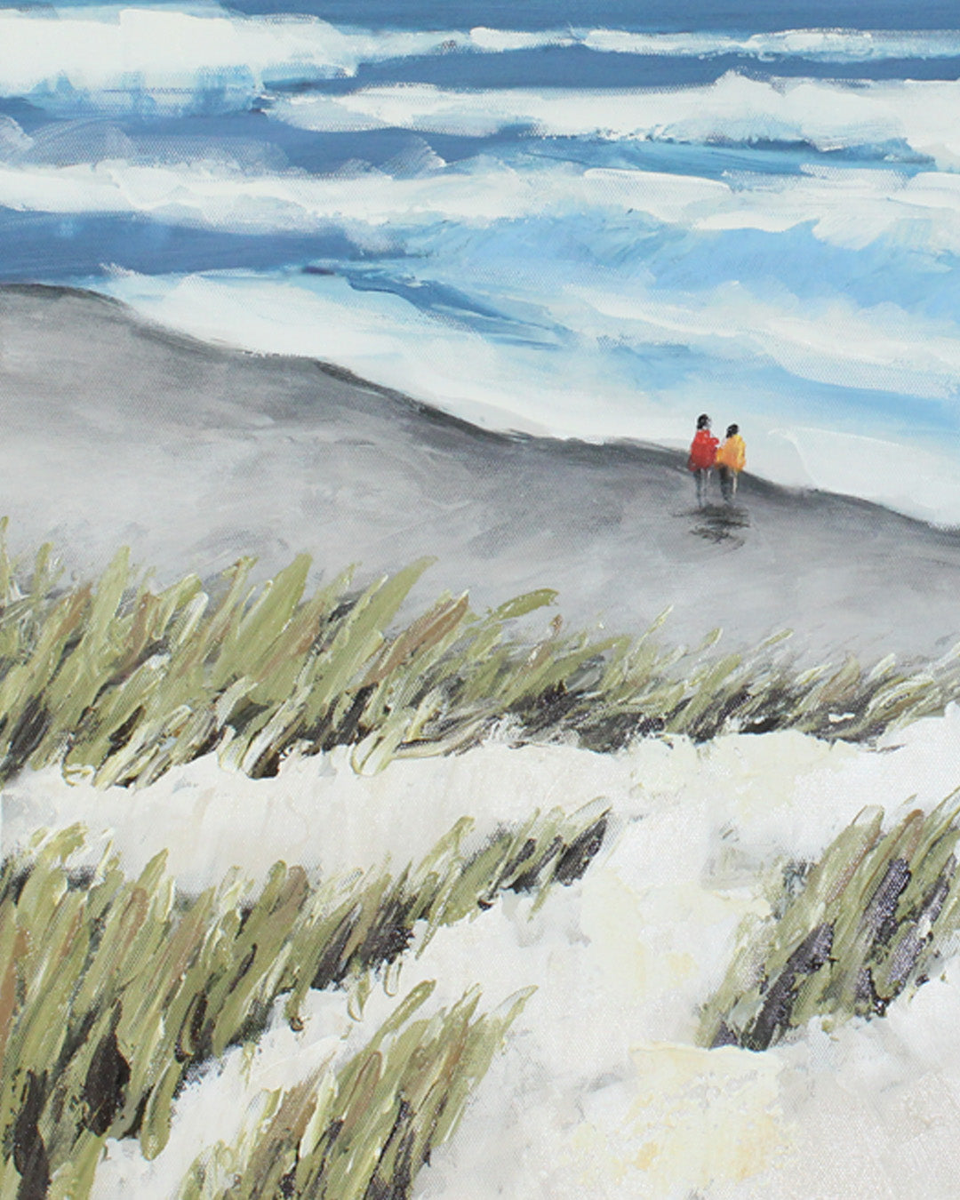 The Tide Between Us Beach Painting