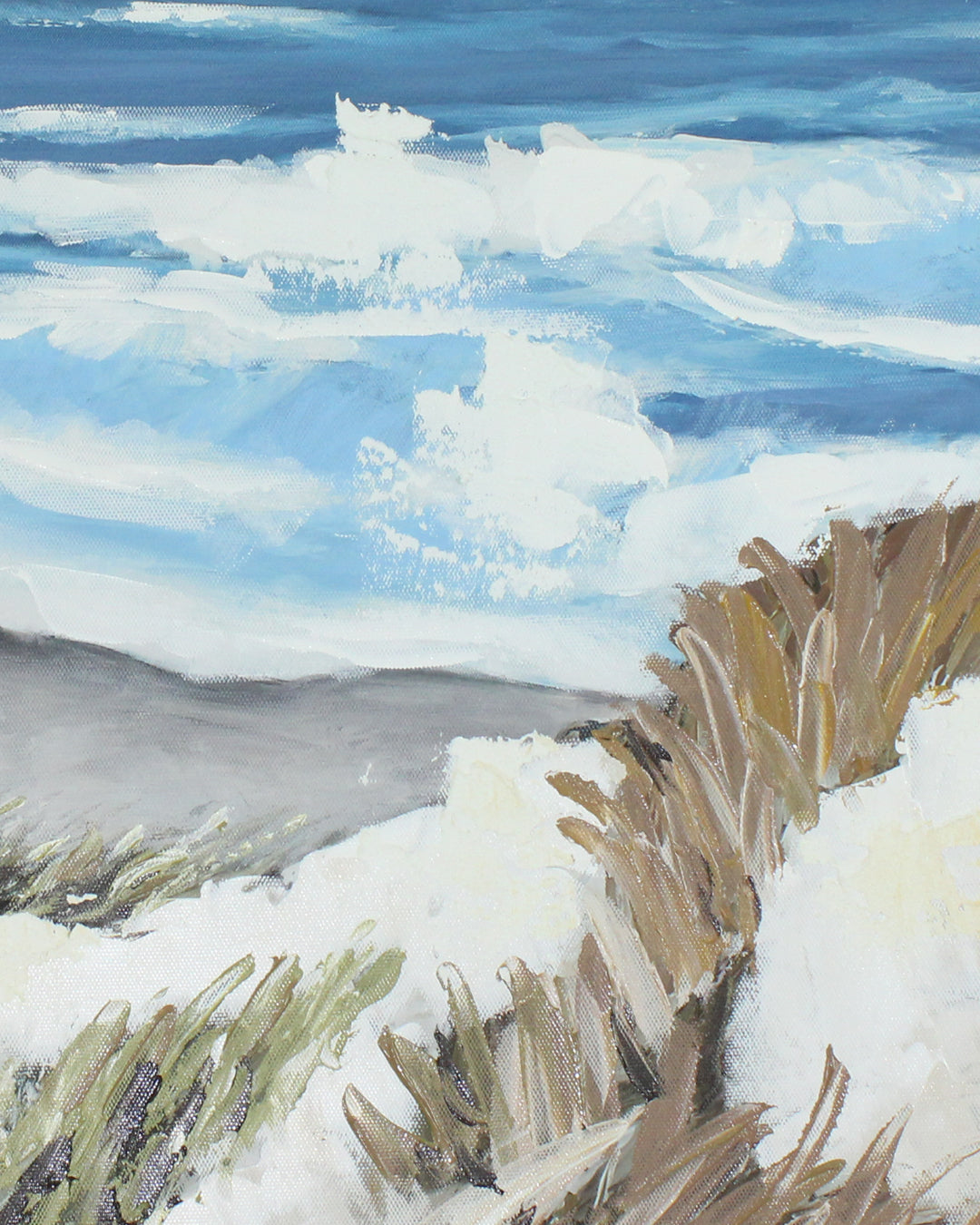 The Tide Between Us Beach Painting