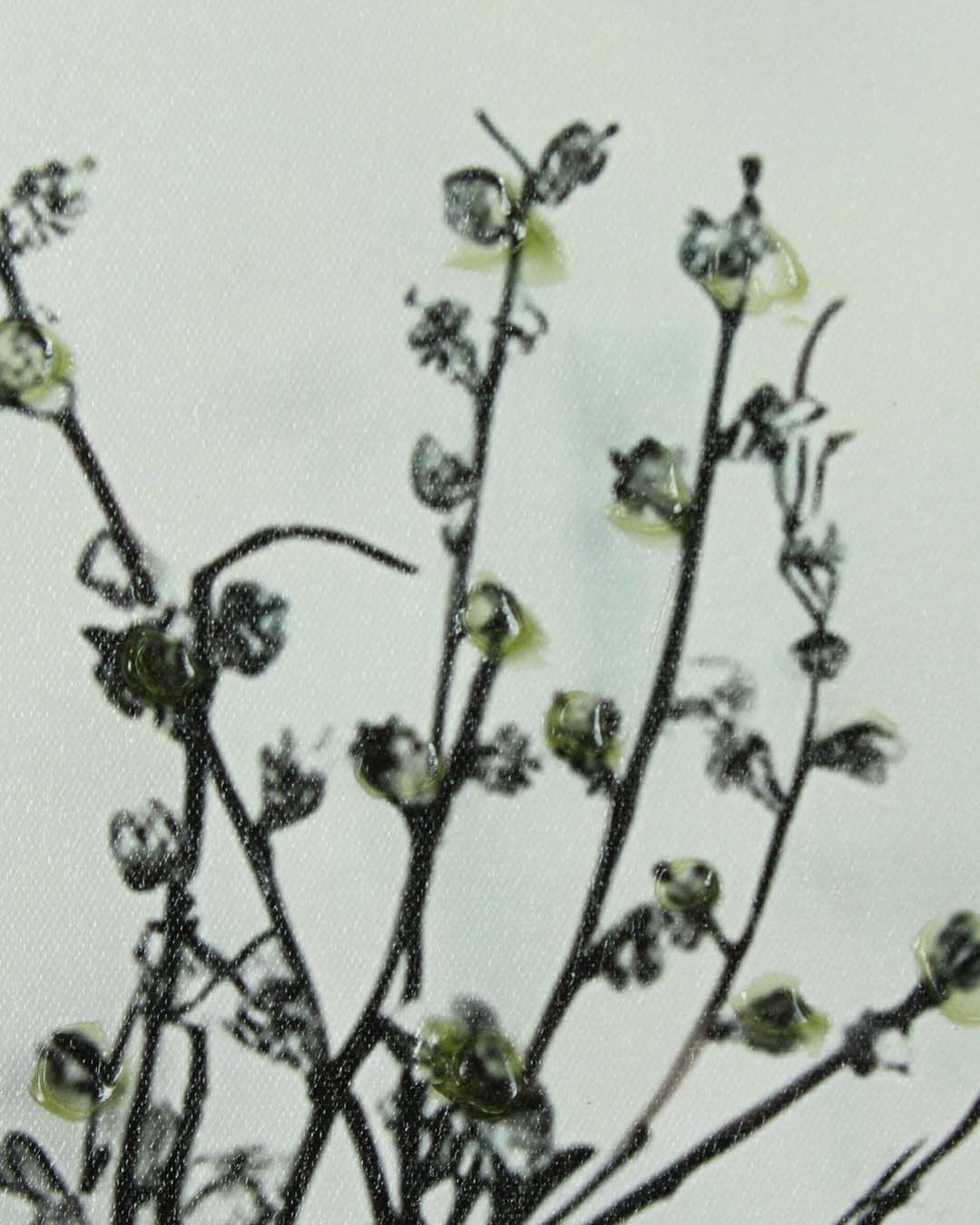 A Touch of Teal minimalist botanical wall art close-up of the branches