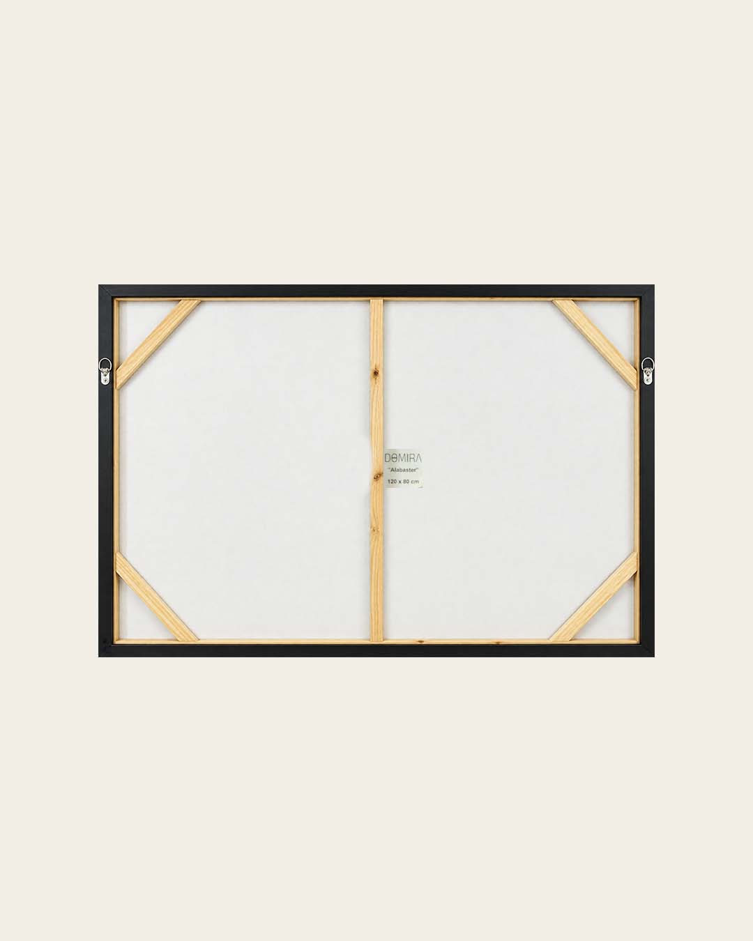 Alabaster White flower painting for bedroom back of the framed canvas