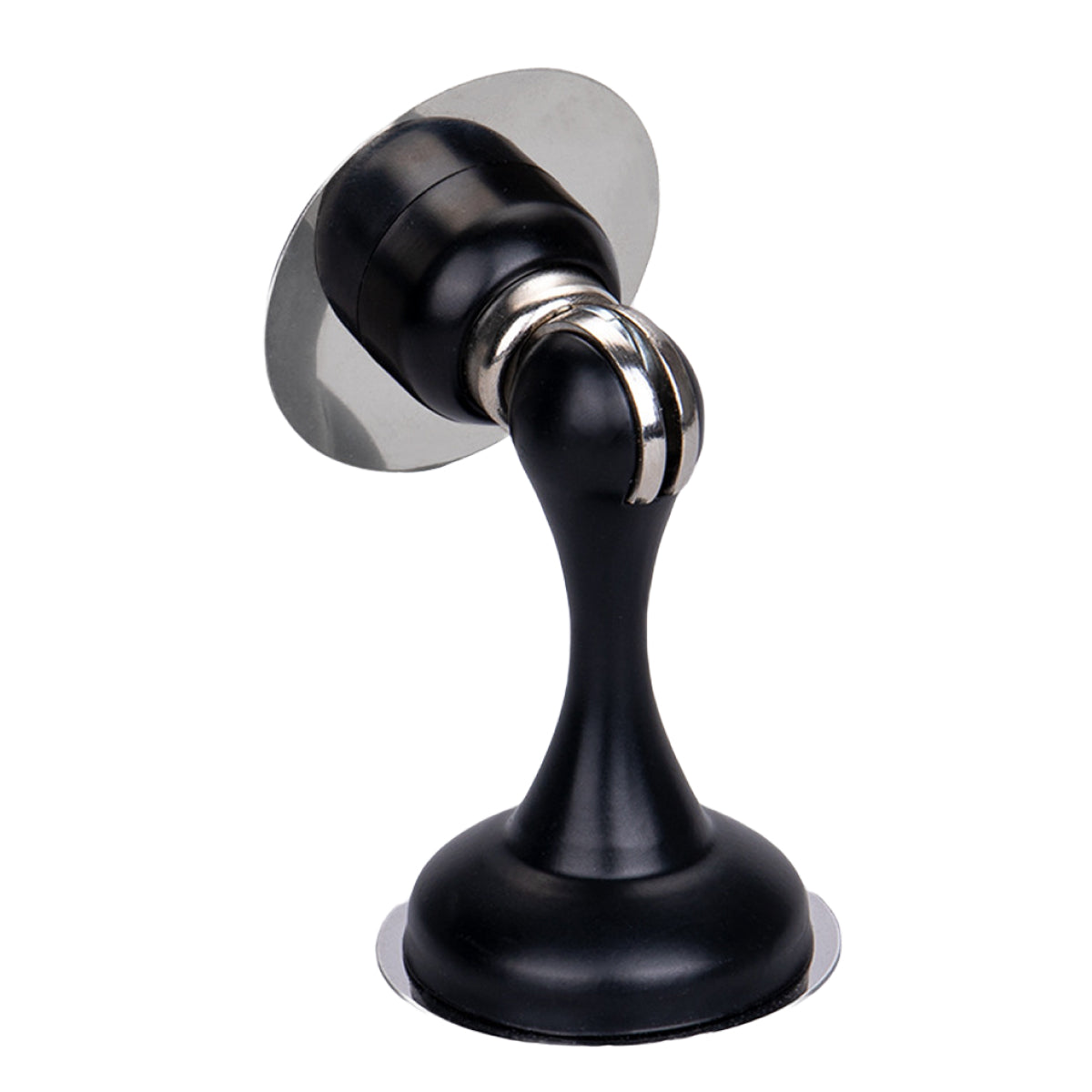 Black magnetic door stopper for preventing door slamming