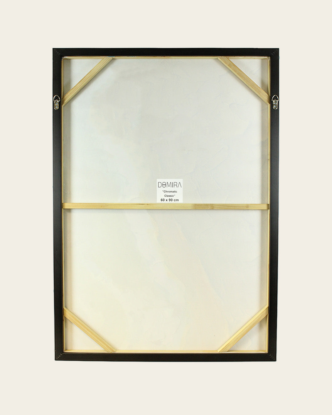 Chromatic Classic pop art car resin wall art back of the framed canvas