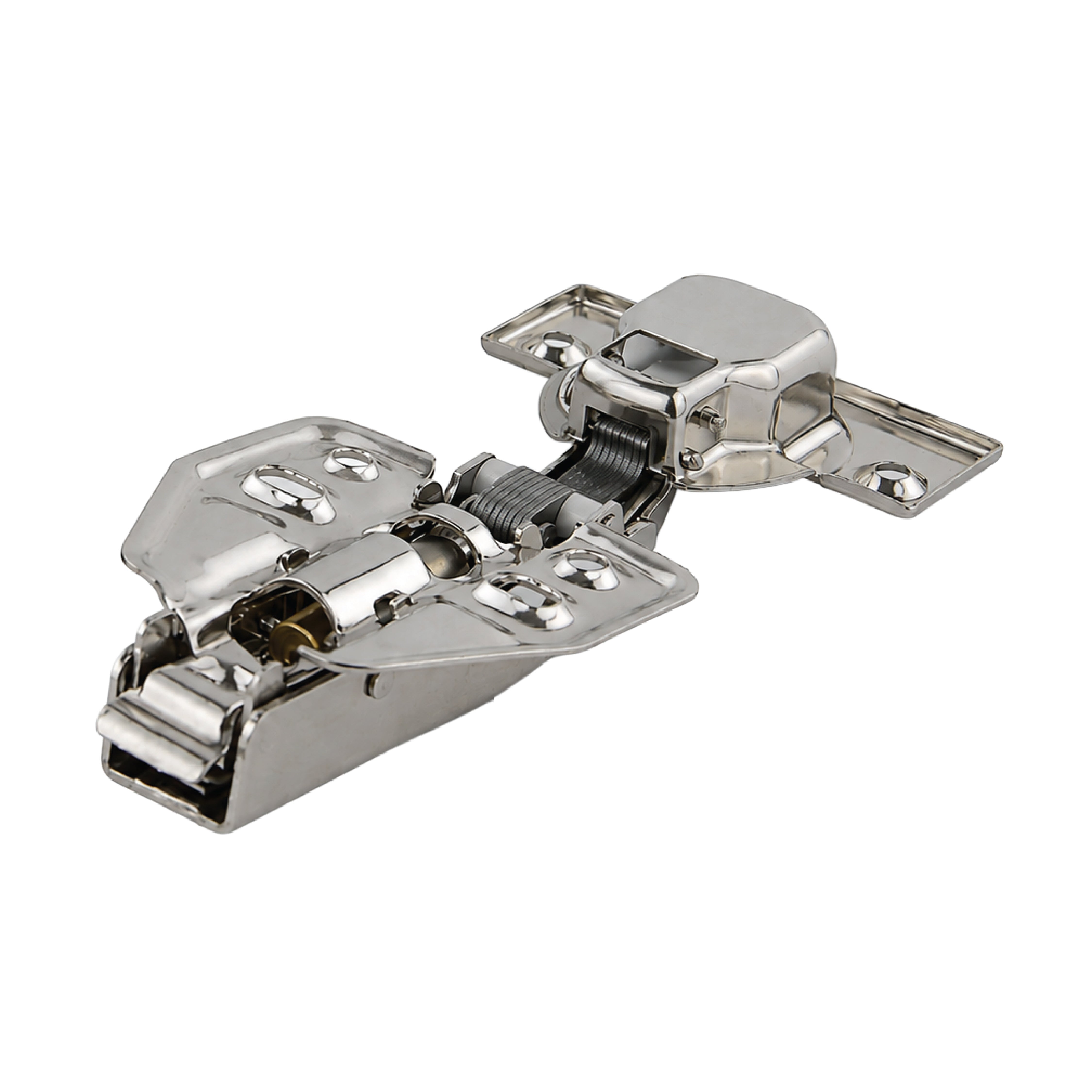 DOMIRA Cabinet Hinges Soft Close 4 Inch Stainless Steel Heavy Duty for Kitchen Cabinets & Furniture Doors (Pack of 2–20)